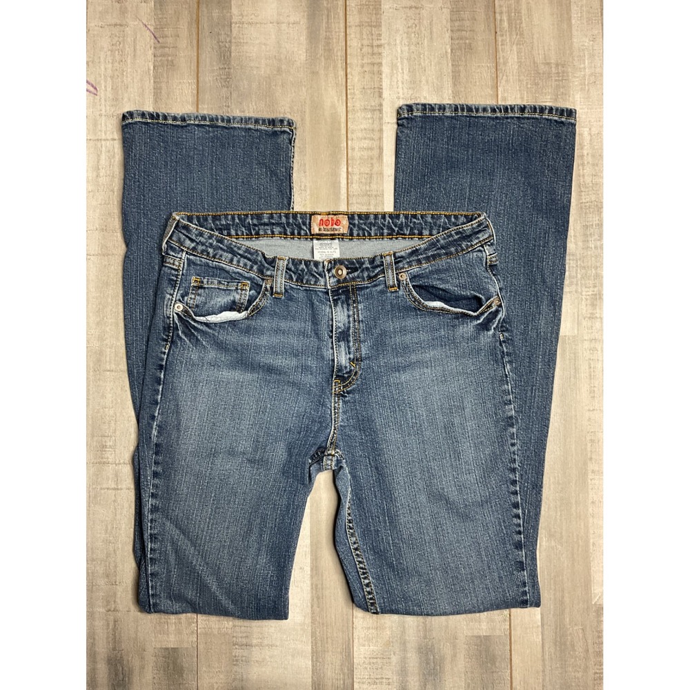 No Boundaries Juniors 13 Tall Bootcut Jeans Medium Wash Stretch Denim Blue